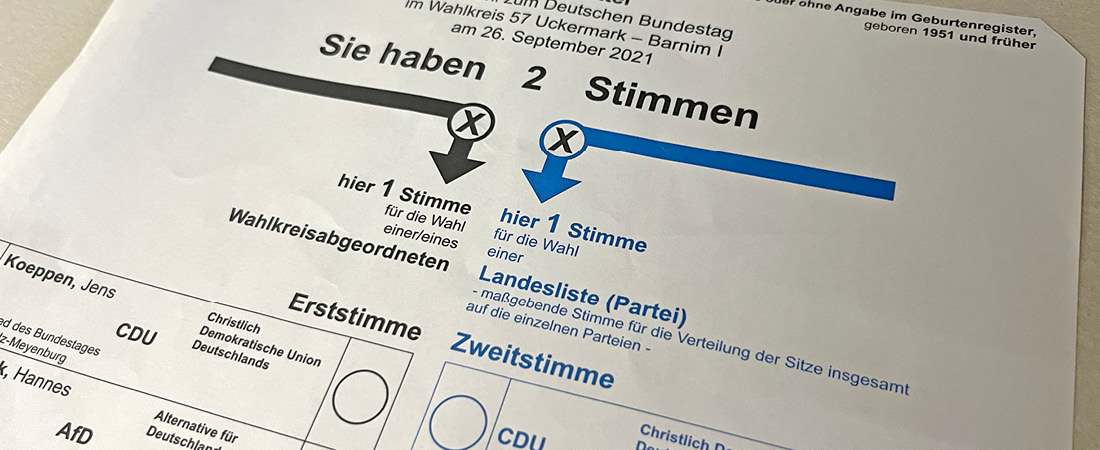 Wir drucken Ihre kompletten Wahlunterlagen.
